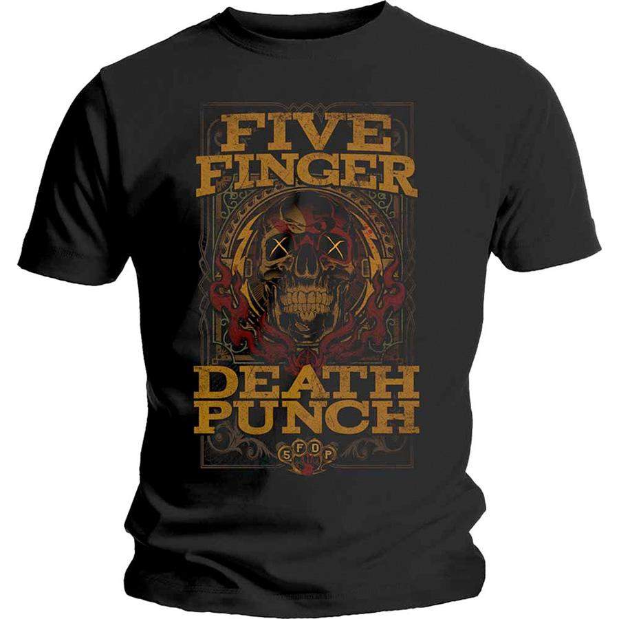 Five Finger Death Punch – Wanted – Black t-shirt