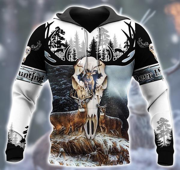 Cool Deer Hunting 3D All Over Print | Unisex | Adult | Ht4687