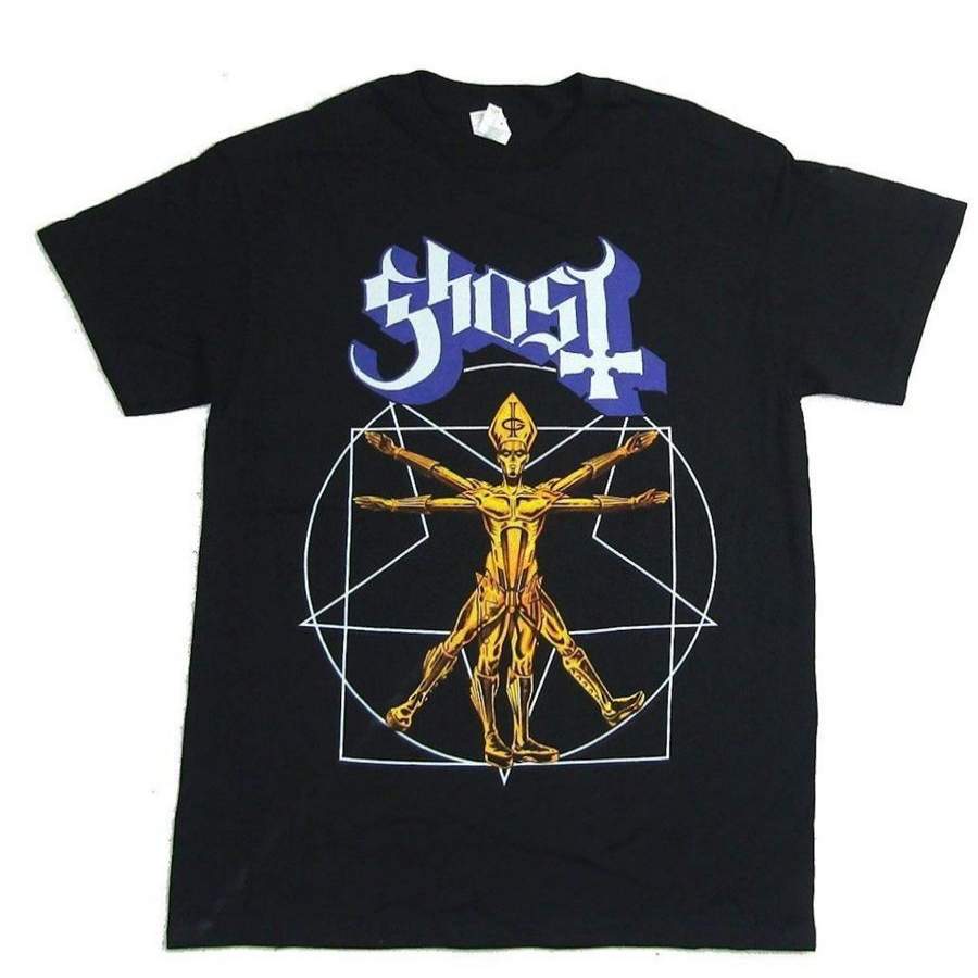 Ghost – Popestar Man 2016 Tour – Black t-shirt