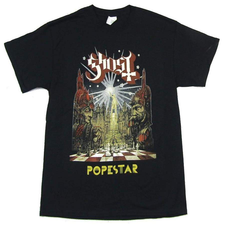 Ghost – Popestar Lightbringer 2016 Tour – Black t-shirt