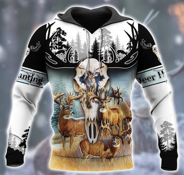 Cool Deer Hunting 3D All Over Print | Unisex | Adult | Ht4689