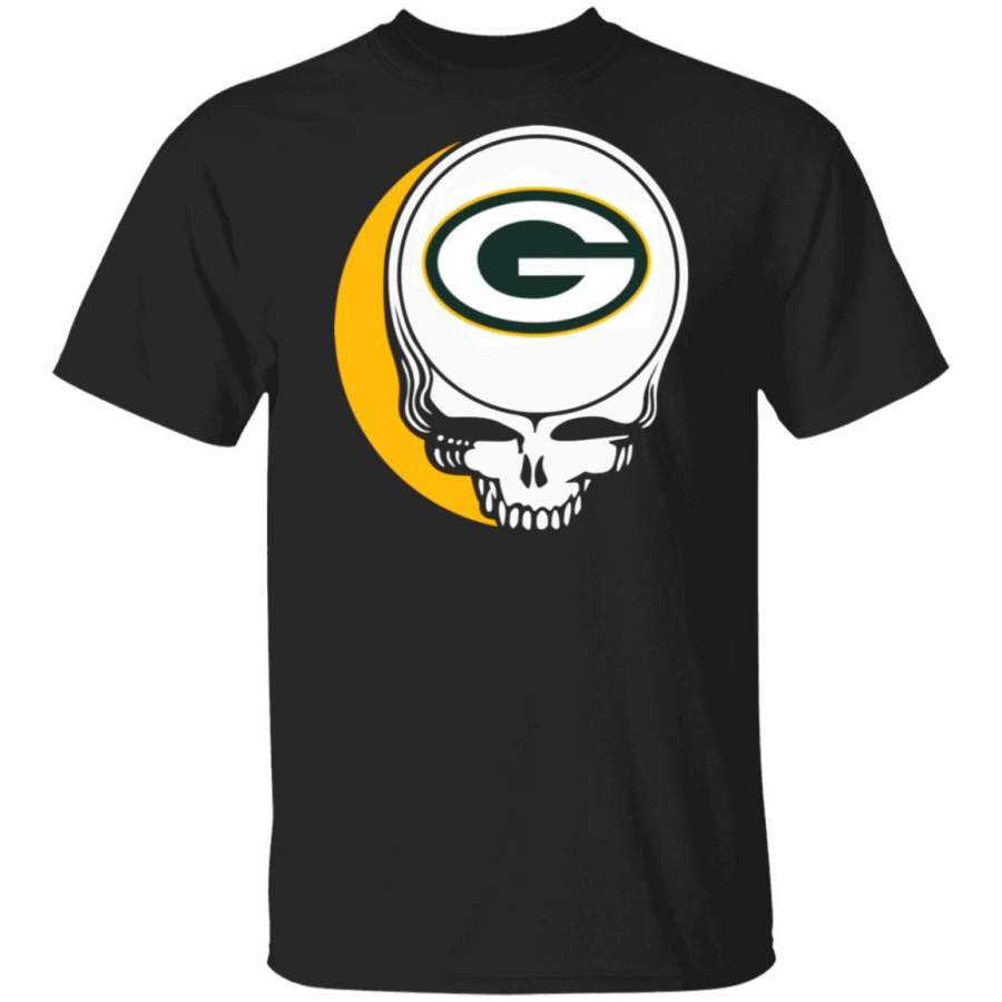 Green Bay Packers Your Face Football Fan Supporter Grateful Dead shirt