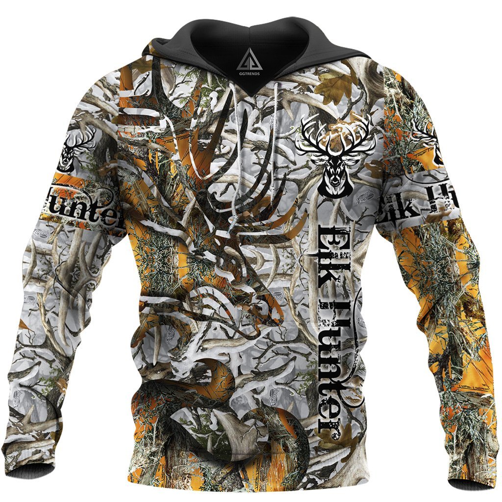 Elk Hunting Camo 3D All Over Print | Unisex | Adult | Ht4227