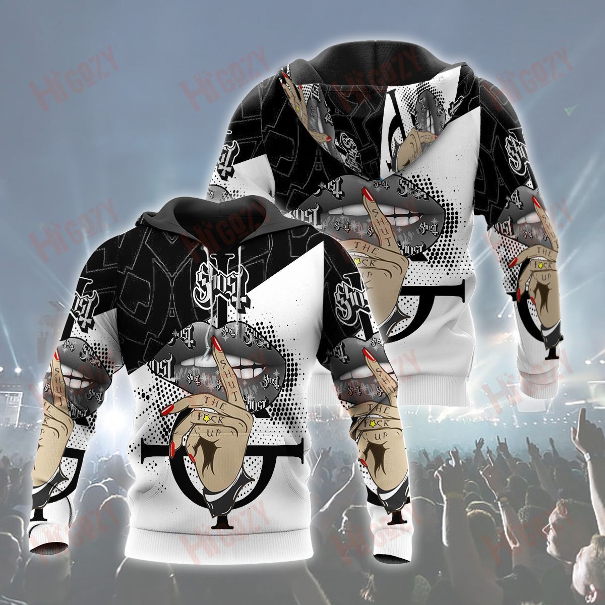 Baeelly? Ghost Hoodie 3D – Mtg5