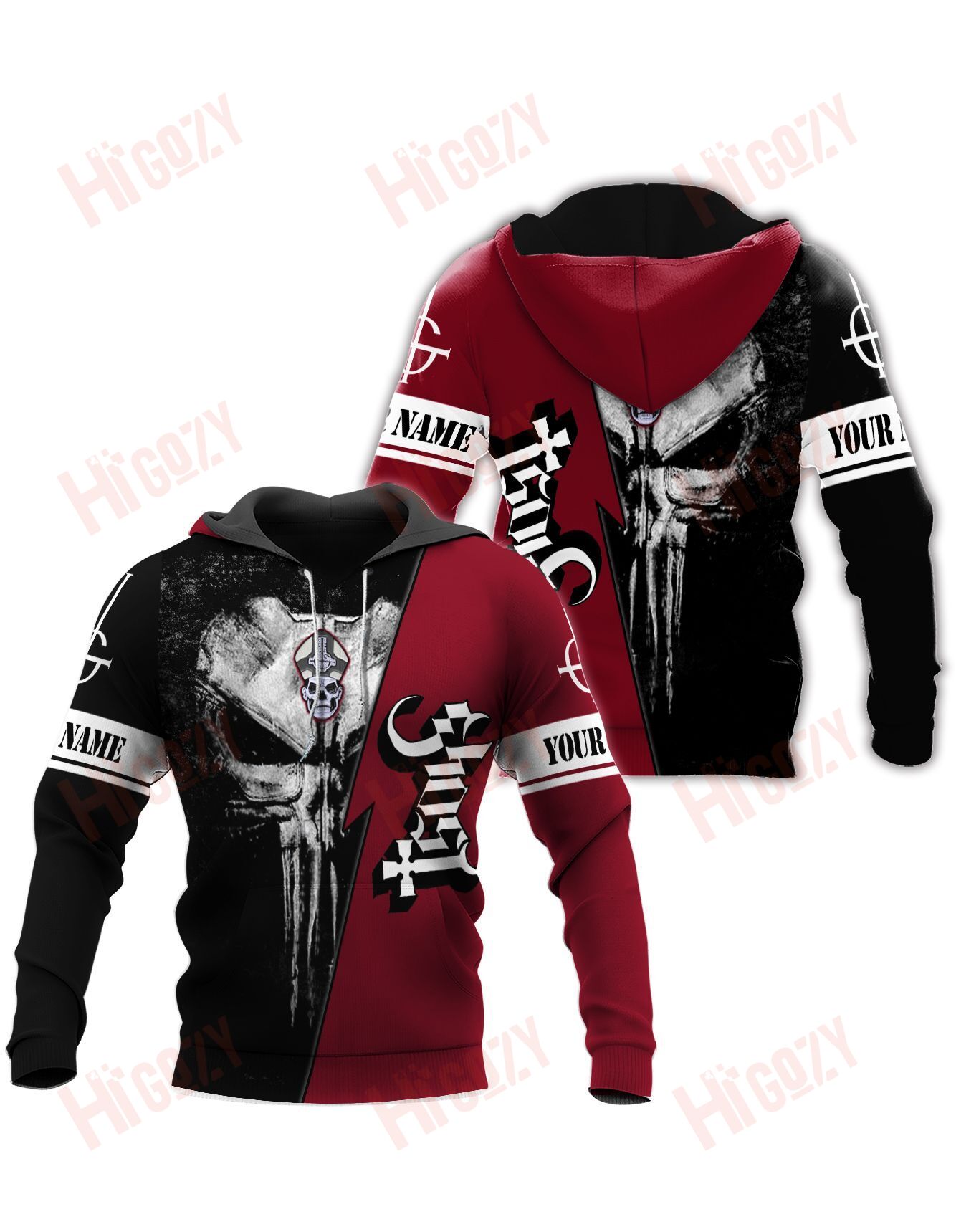 Baeelly? Ghost Hoodie 3D – Mt753