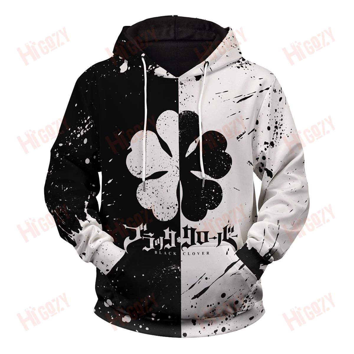 Five-Leaf Clover Unisex Pullover Hoodie