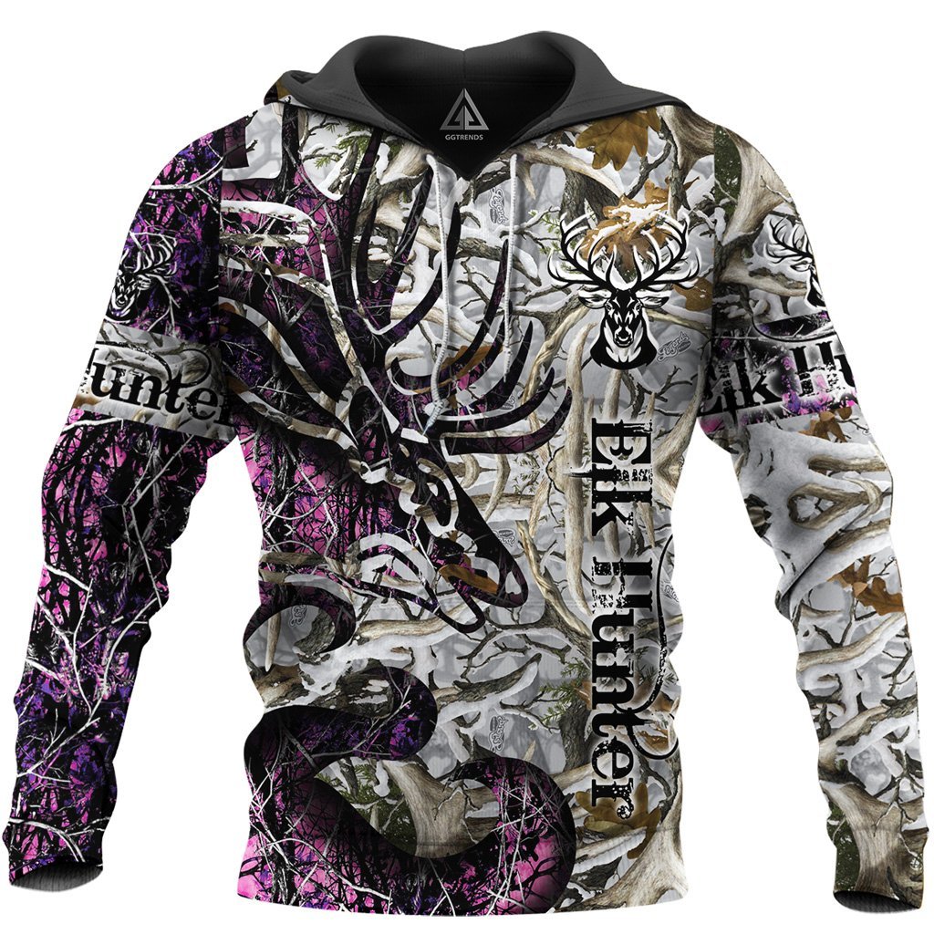 Elk Hunting Camo 3D All Over Print | Unisex | Adult | Ht4229