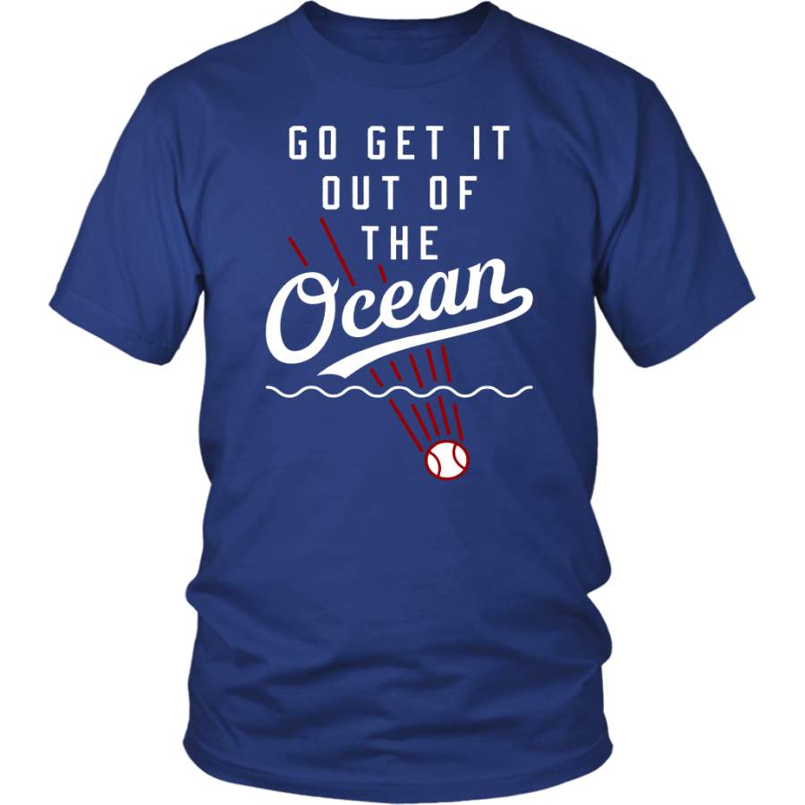 GO GET IT TO THE OCEAN SHIRT Max Muncy – Los Angeles Dodgers