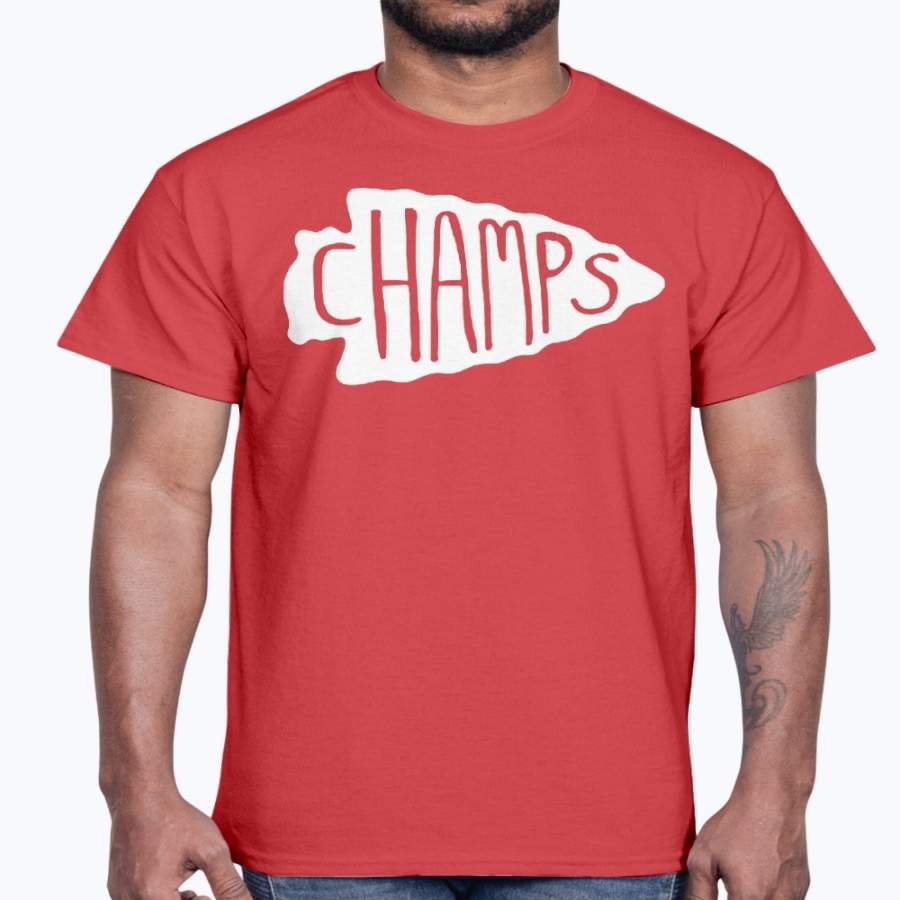 ARROWHEAD CHAMPS SHIRT Kansas City Chiefs Super Bowl LIV Champions