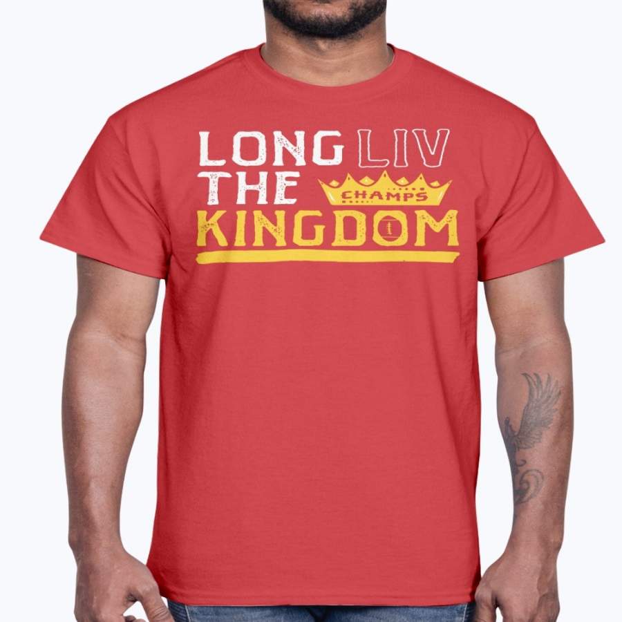 LONG LIV THE KINGDOM SHIRT Kansas City Chiefs Super Bowl LIV Champions