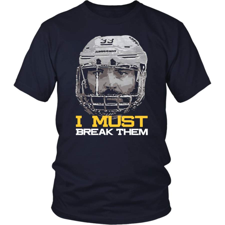 I MUST BREAK THEM SHIRT Zdeno Ch??ra – Boston Bruins