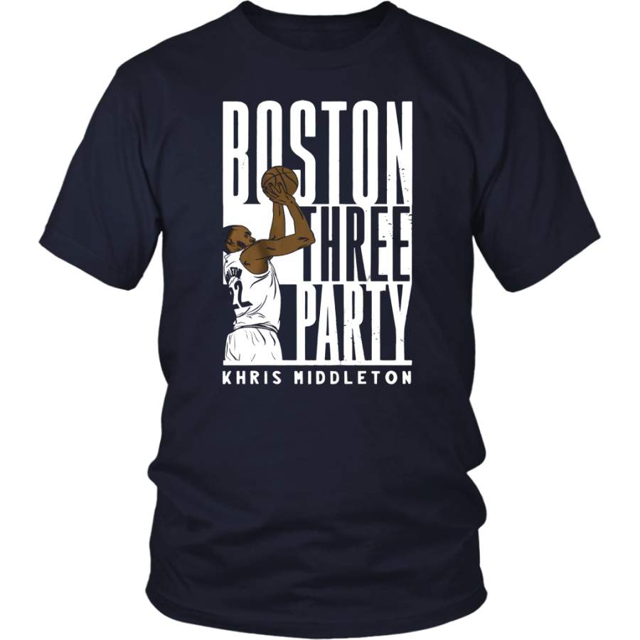 Boston Three Party Khris Middleton Shirt Milwaukee Bucks