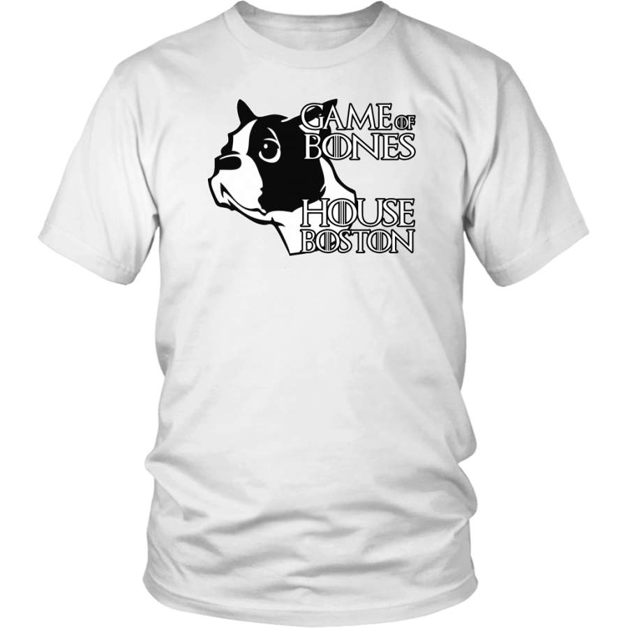 Game Of Bones House Boston Shirt – Alternate Funny Thrones Terrier Mailman Animal Pet Lover Owner Tee