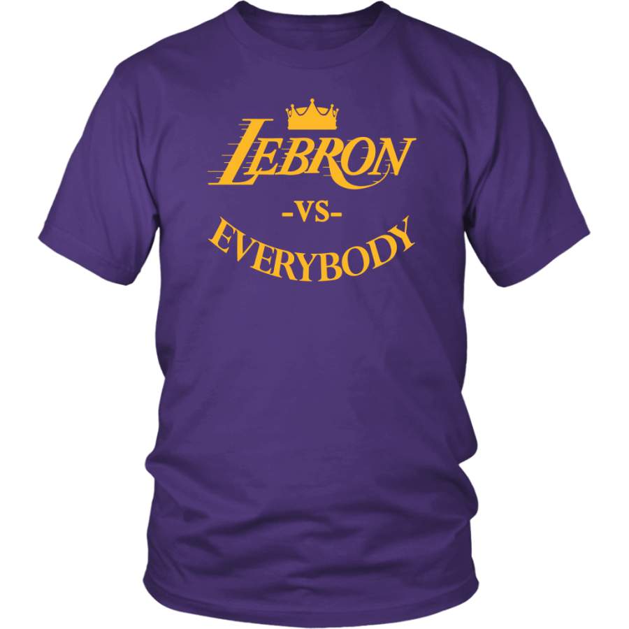 Lebron VS Everybody Los Angeles Basketball Shirt