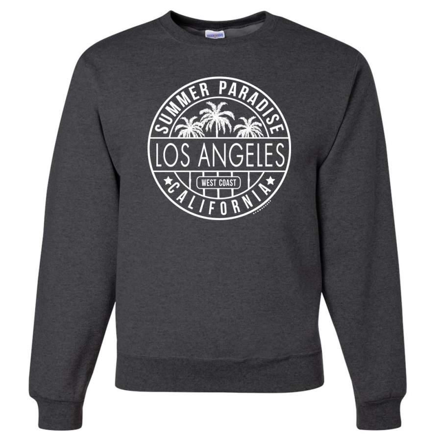 Los Angeles California West Coast Crewneck Sweatshirt