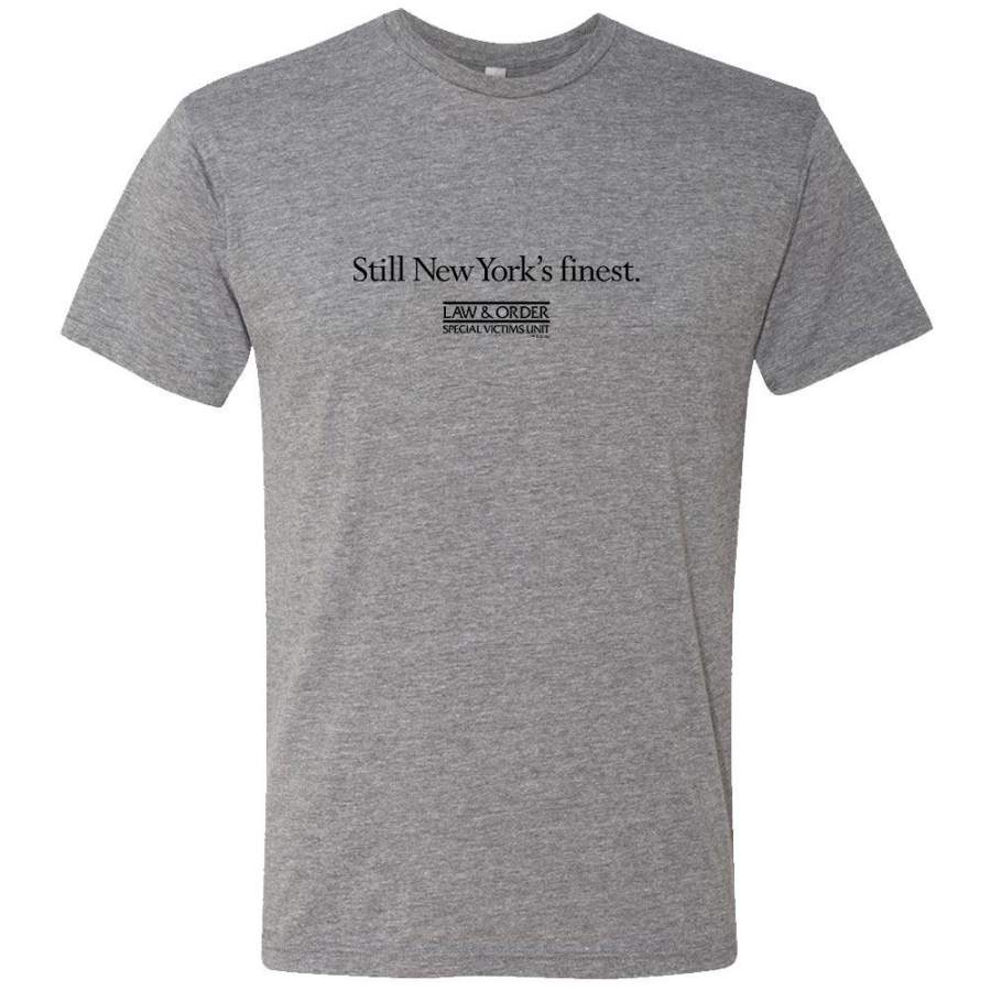 Law & Order: SVU Still New York’s Finest Men’s Men’s Tri-Blend T-Shirt