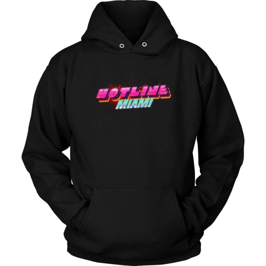 Hotline Miami Logo Hoodie