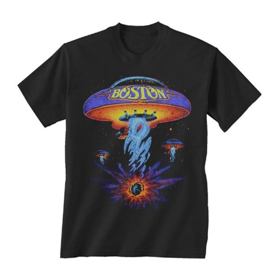 Boston Band Classic Spaceship Starship T-Shirt