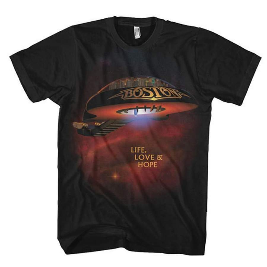 Boston Band Life Love Hope Spaceship T-Shirt