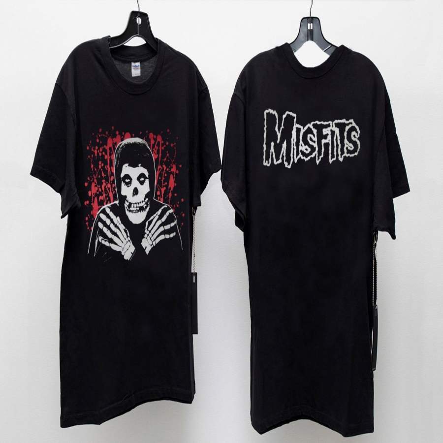 Good Rare Misfits Crimson Ghost Black USA PUNK Men’s T-Shirt