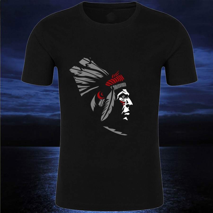 Fashion Ins Design Chief Seattle Indian Shirt NEU Premium Cotton Tees Round Neck Tshirt