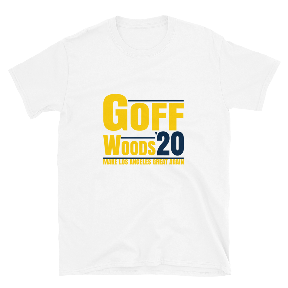 Goff And Woods Make Los Angeles Great Again Novelty Tshirt For Men And Women