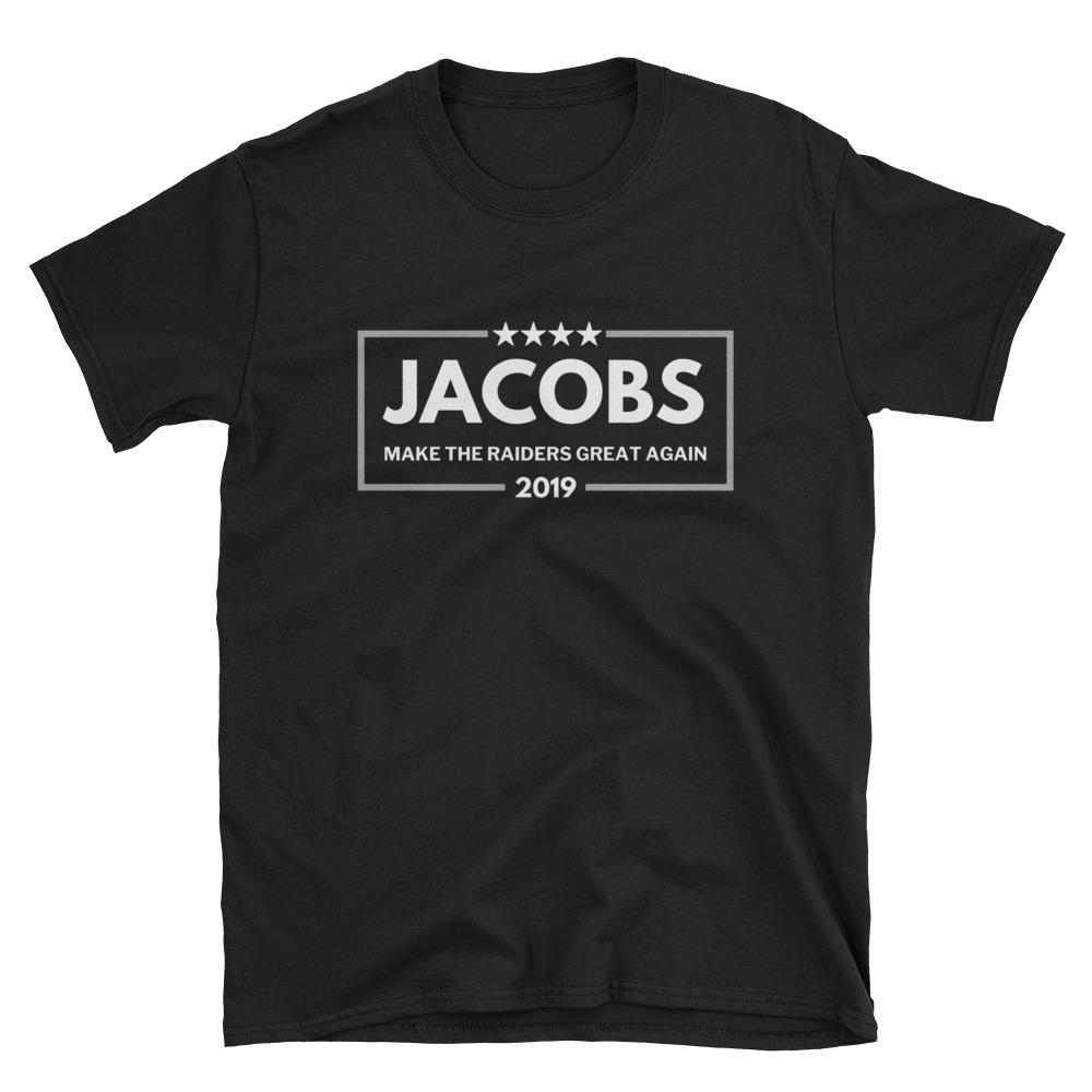 Libertee Jacobs 2019 Make The Raiders Great Again Unisex Softstyle T-Shirt Raiders Jacobs Shirt