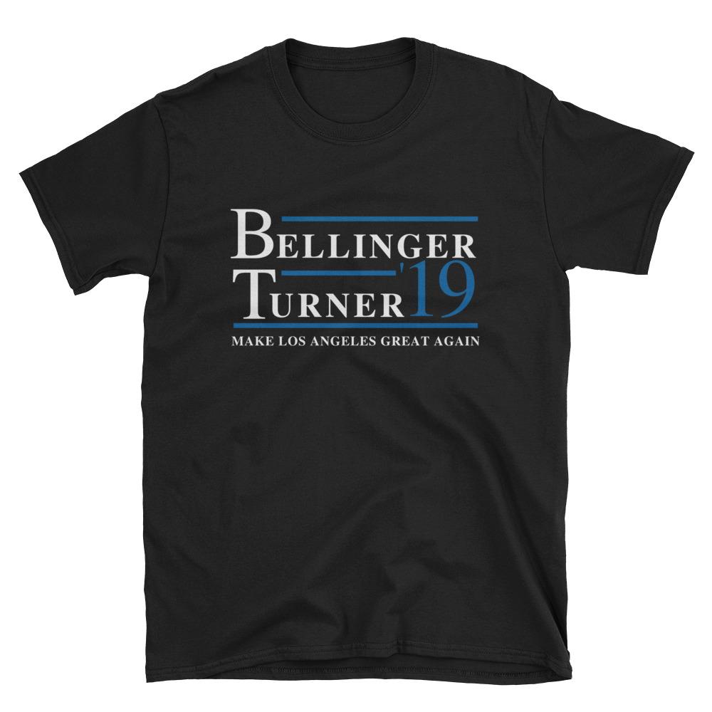 Libertee Shirts Bellinger And Turner 2019 Make Los Angeles Great Again Unisex Softstyle T-Shirt