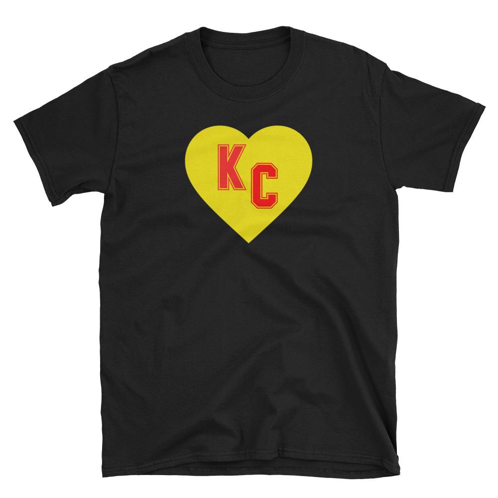 Heart Kansas City T-Shirt Love Kc Chiefs Shirt