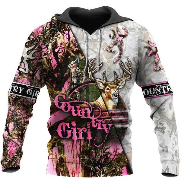 Country Girl Hunting 3D All Over Print | Unisex | Adult | Ht4743