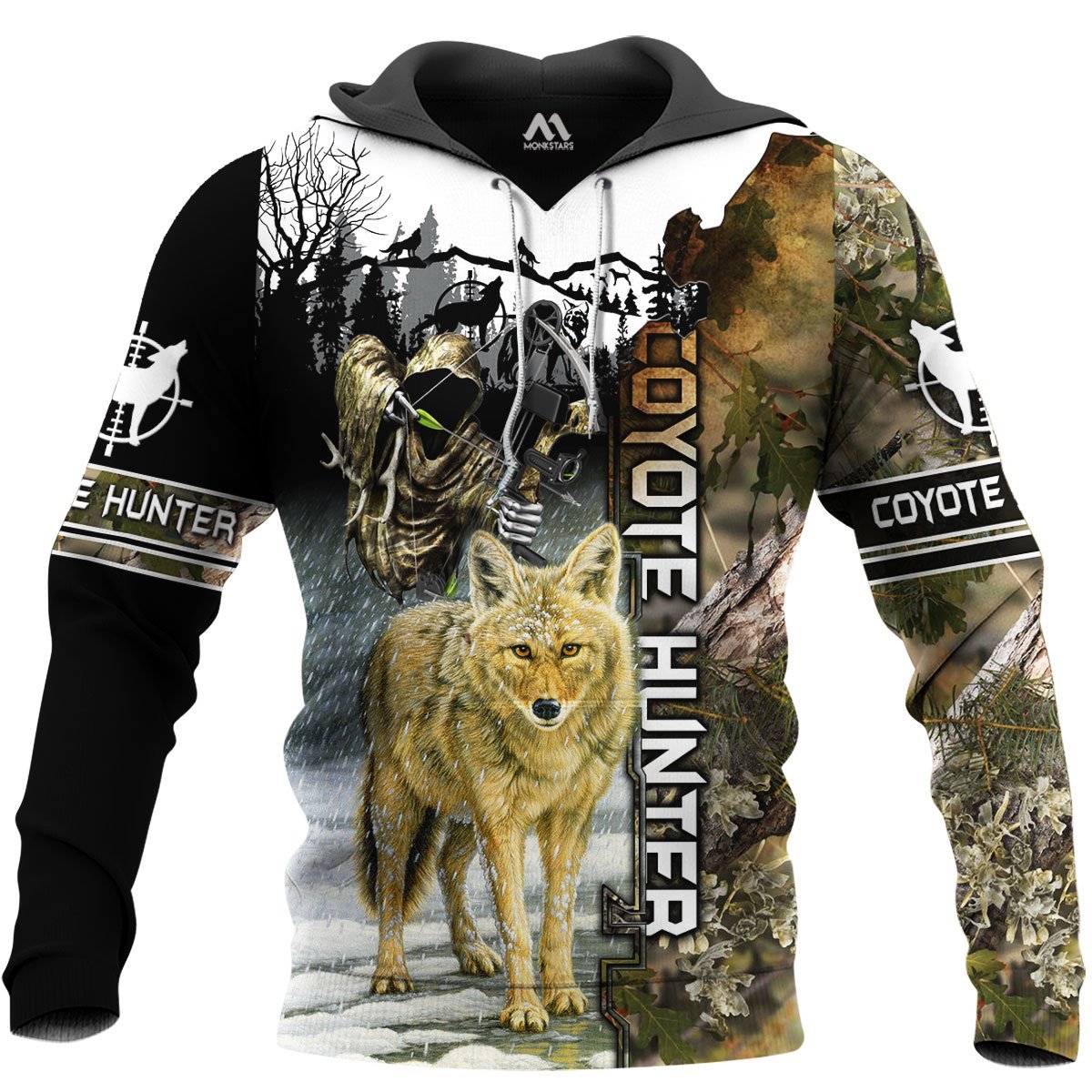 Hunting – Coyote Camo Hunter 3D All Over Print | Unisex | Adult | Ht4750