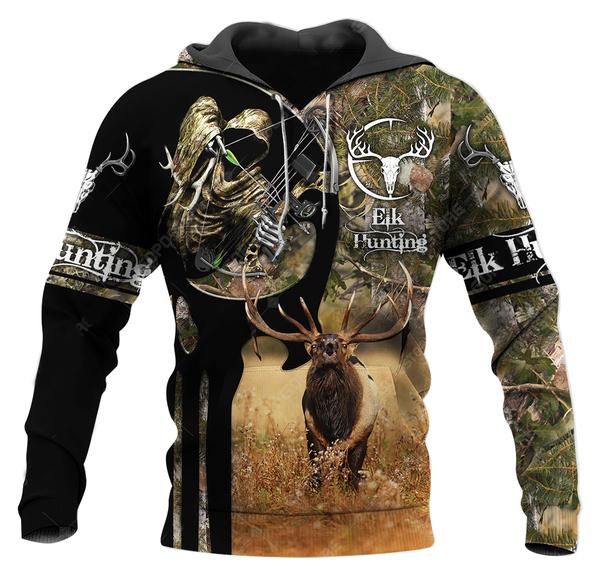 Death Elk Hunting 3D All Over Print | Unisex | Adult | Ht4753