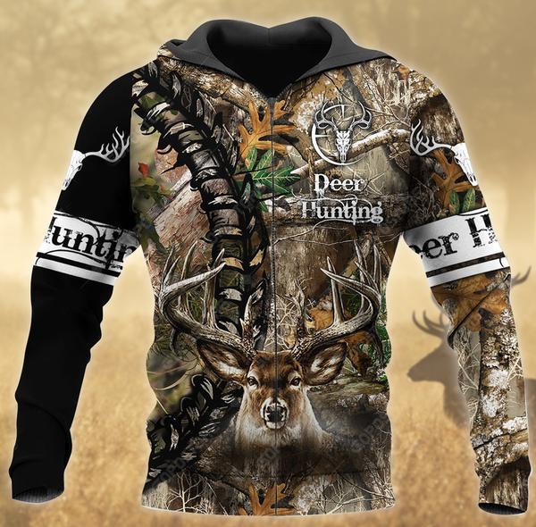 Deer Head Rope Hunting 3D All Over Print | Unisex | Adult | Ht4754