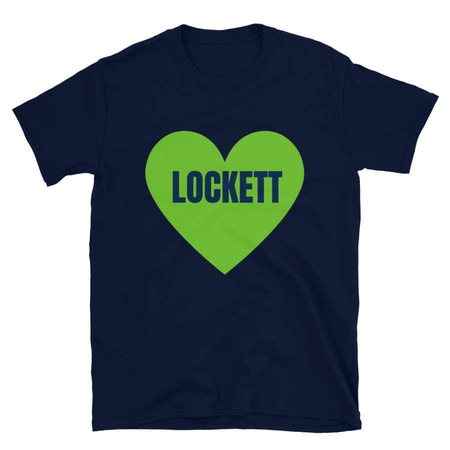 Lockett Seattle Football T-Shirt, Funny Unisex Love Lockett Novelty Gift Shirt