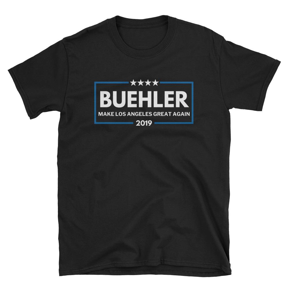 Libertee Shirts Buehler 2019 Make Los Angeles Great Again Softstyle T-Shirt