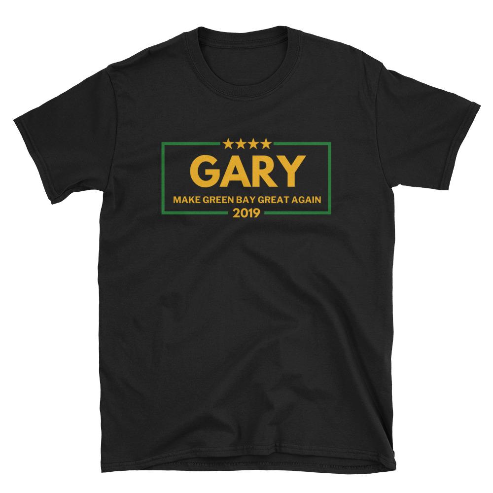 Libertee Gary 2019 Make Green Bay Great Again Unisex Softstyle T-Shirt Gary Green Bay Shirt