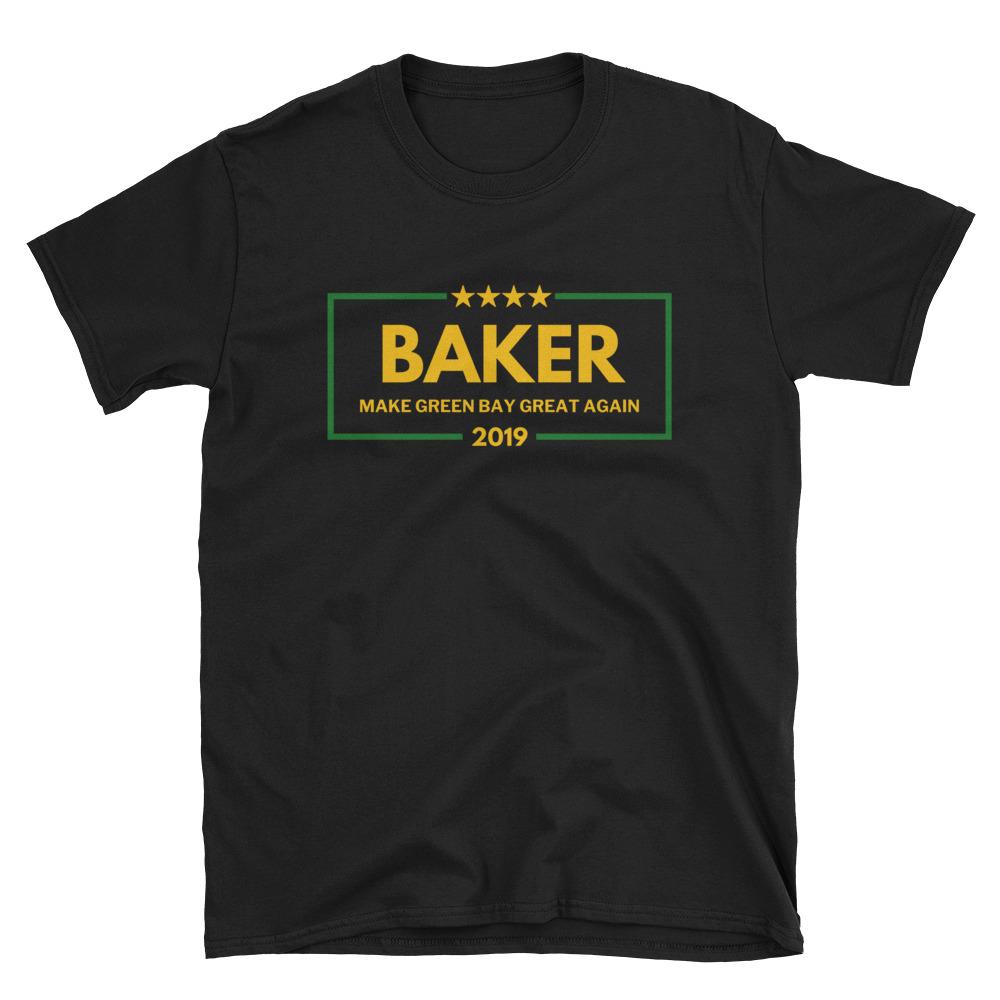 Libertee Baker 2019 Make Green Bay Great Again Unisex Softstyle T-Shirt Green Bay Baker Shirt