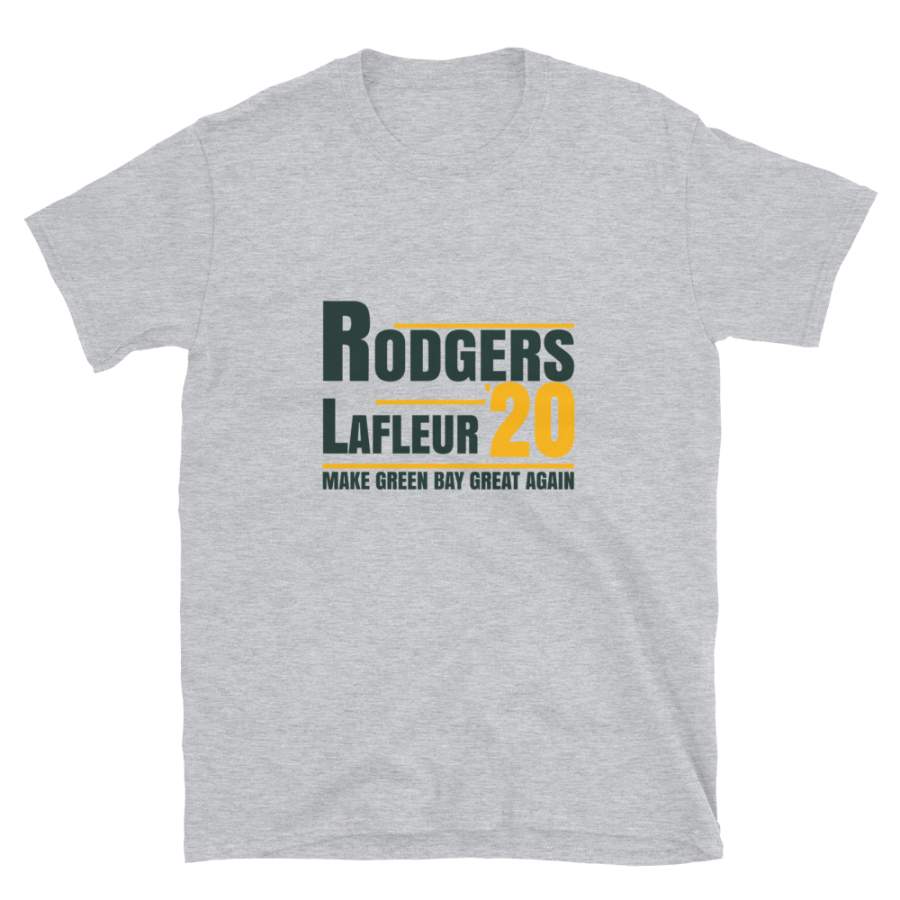 Lafleur And Rodgers Make Green Bay Great Again Novelty Tshirt for Men and Women