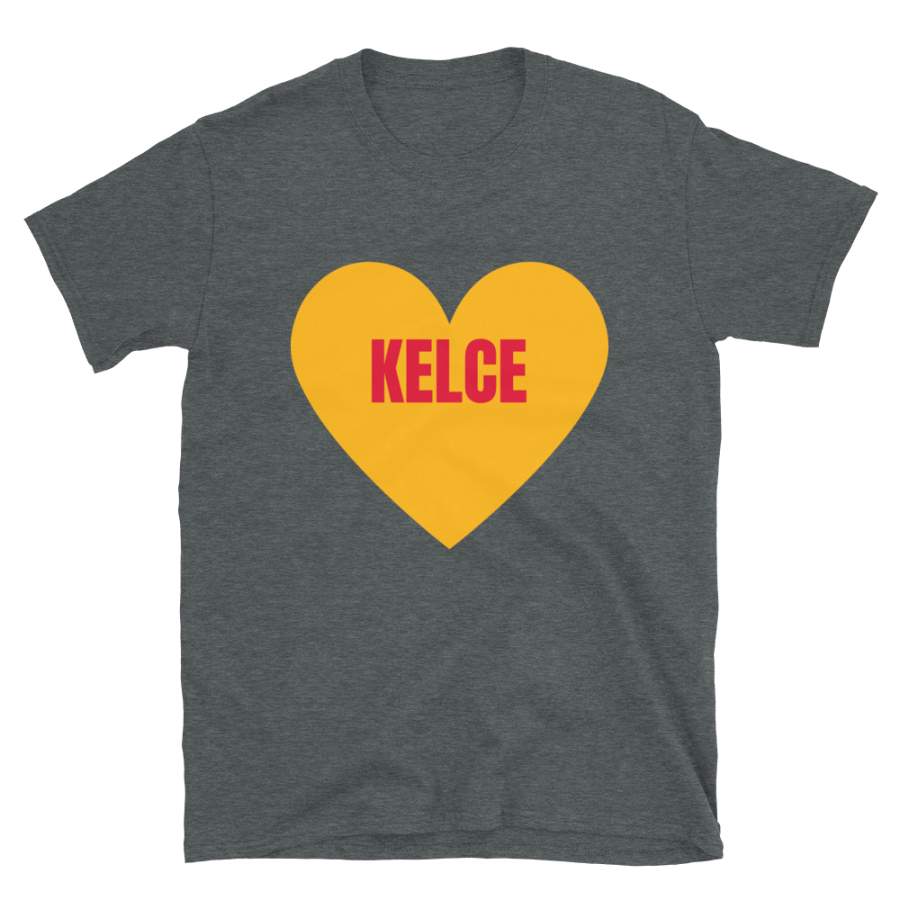 Kelce Kansas City Football T-Shirt, Funny Unisex Love Kelce Novelty Gift Shirt