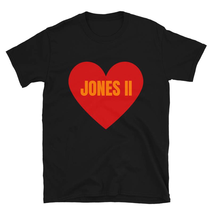 Jones II Tampa Bay Football T-Shirt, Funny Unisex Love Jones II Novelty Gift Shirt