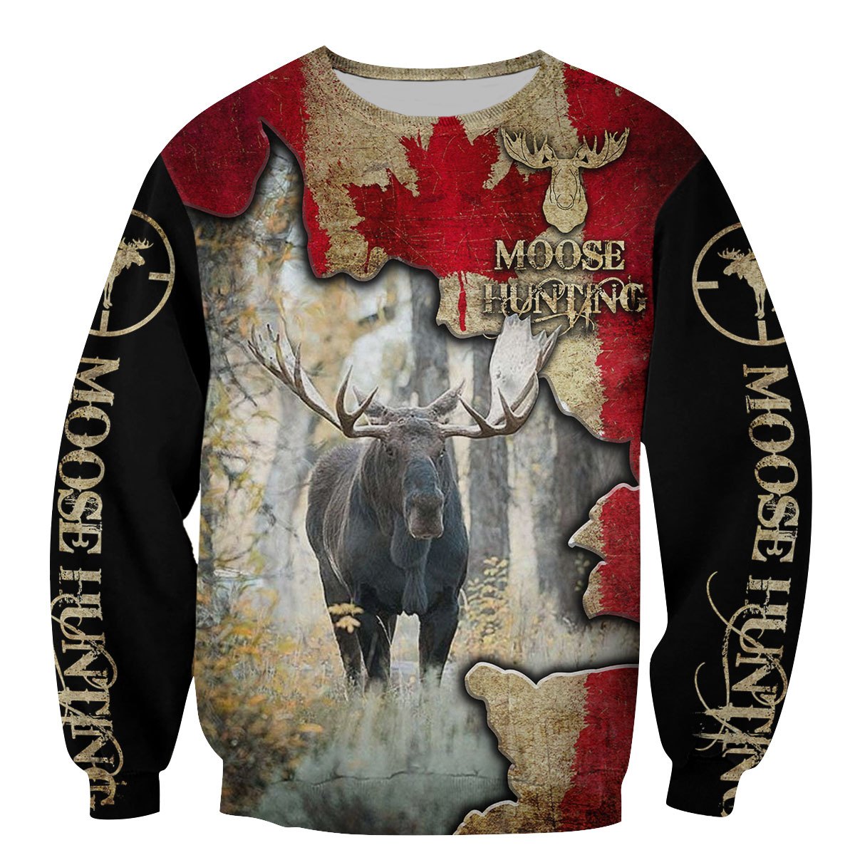 Cool Moose Hunting 3D All Over Print | Unisex | Adult | Ht4337