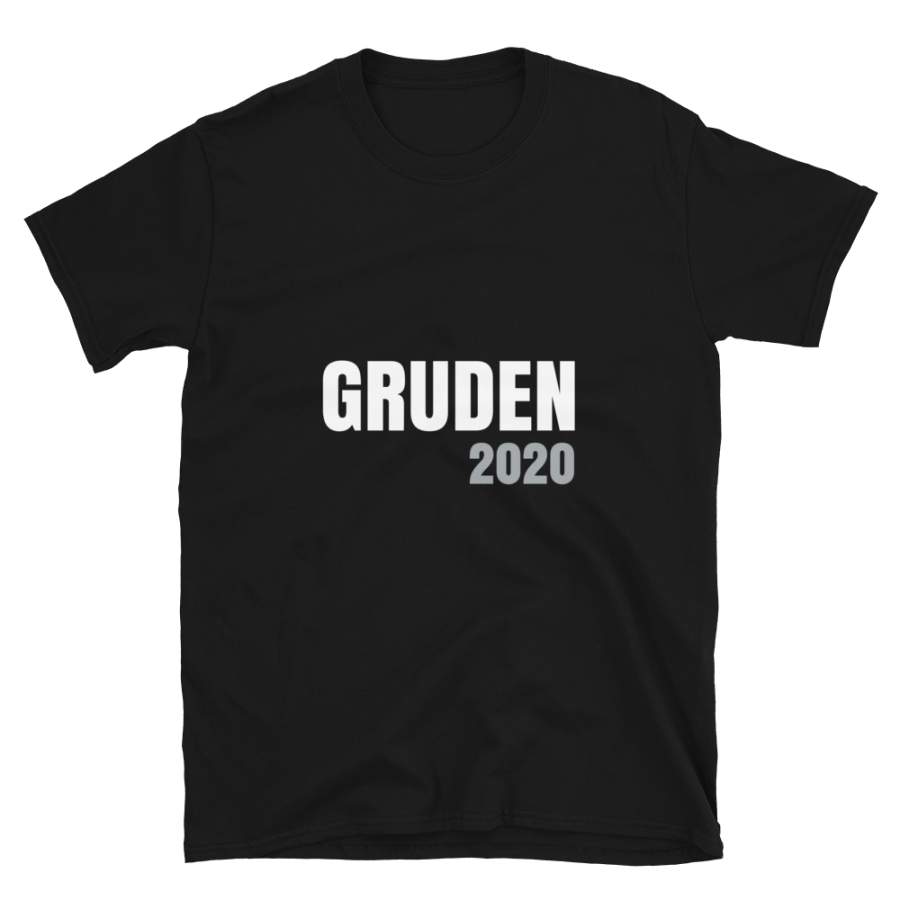 Gruden 2020 Los Angeles Football T-Shirt, Funny Unisex Election Style Gruden Shirt