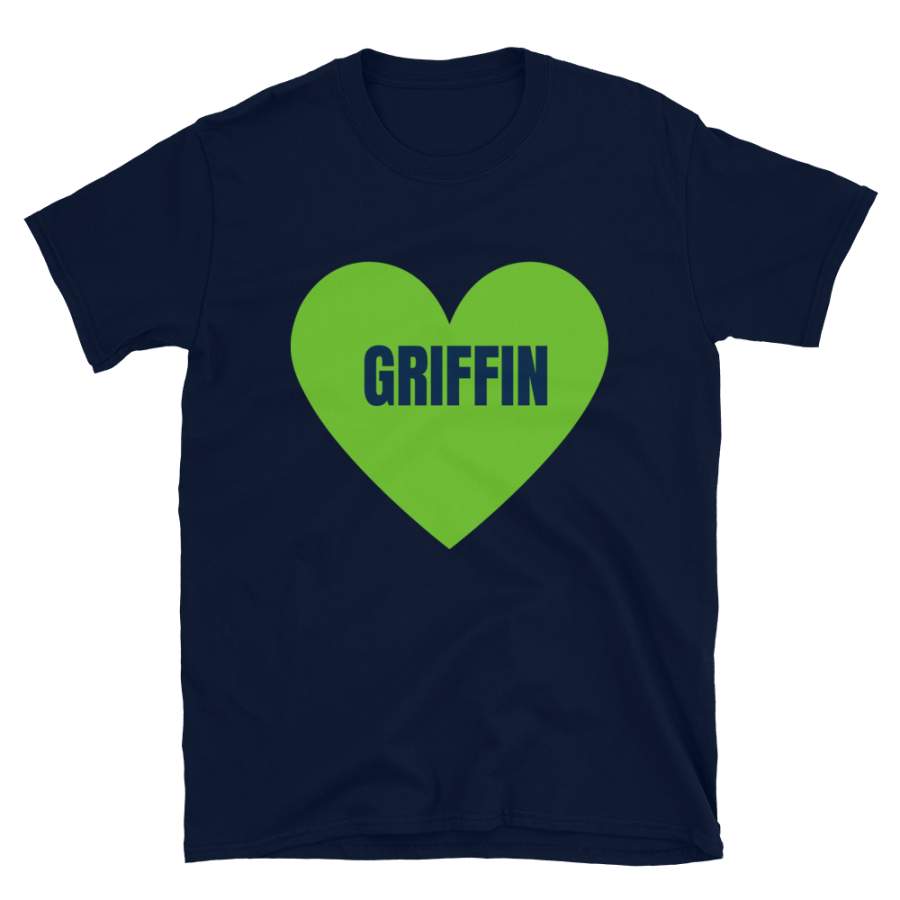 Griffin Seattle Football T-Shirt, Funny Unisex Love Griffin Novelty Gift Shirt