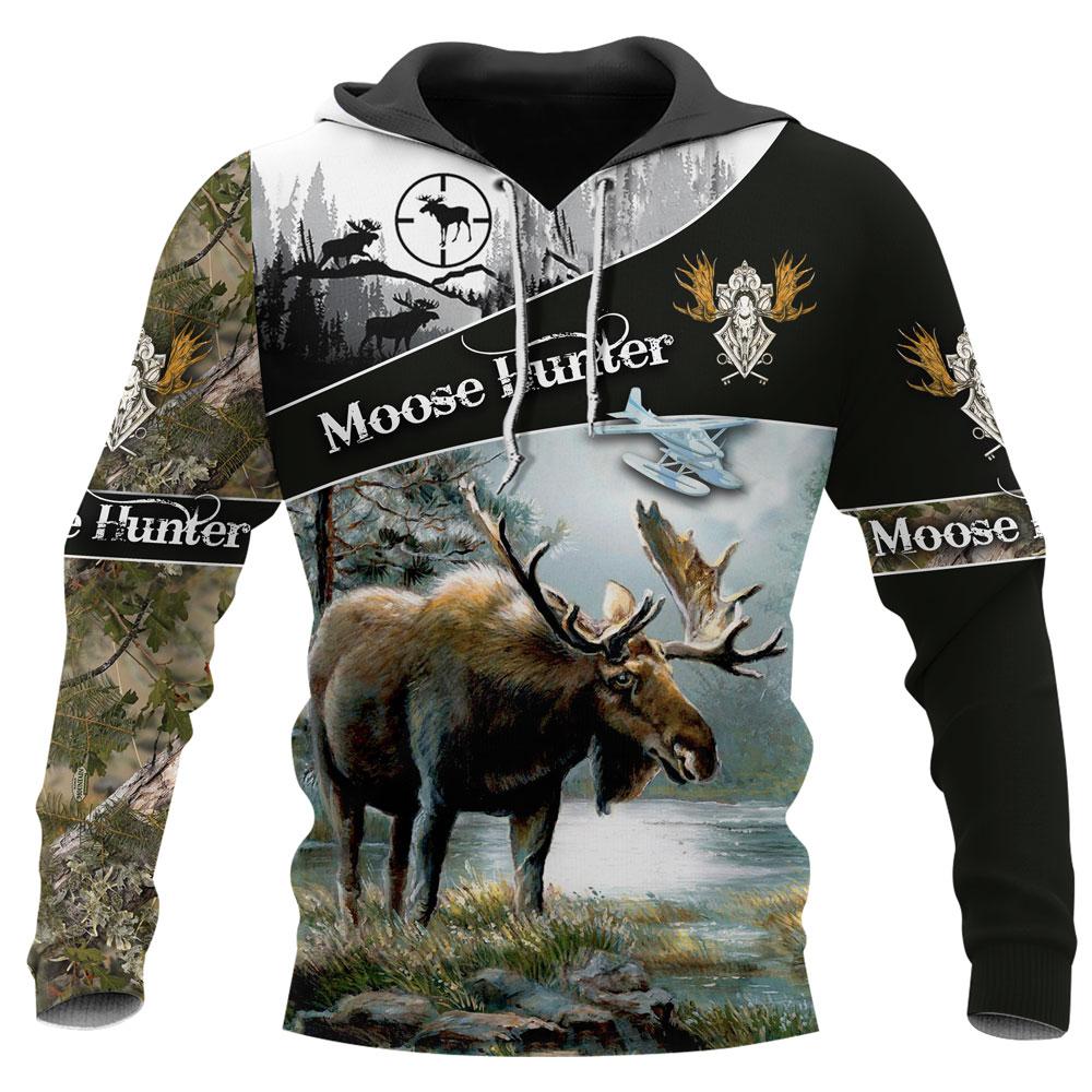 Moose Hunting 3D All Over Print | Unisex | Adult | Ht4342