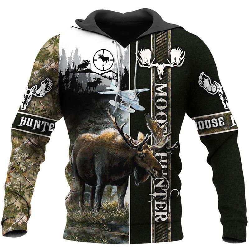 Moose Hunting 3D All Over Print | Unisex | Adult | Ht4343