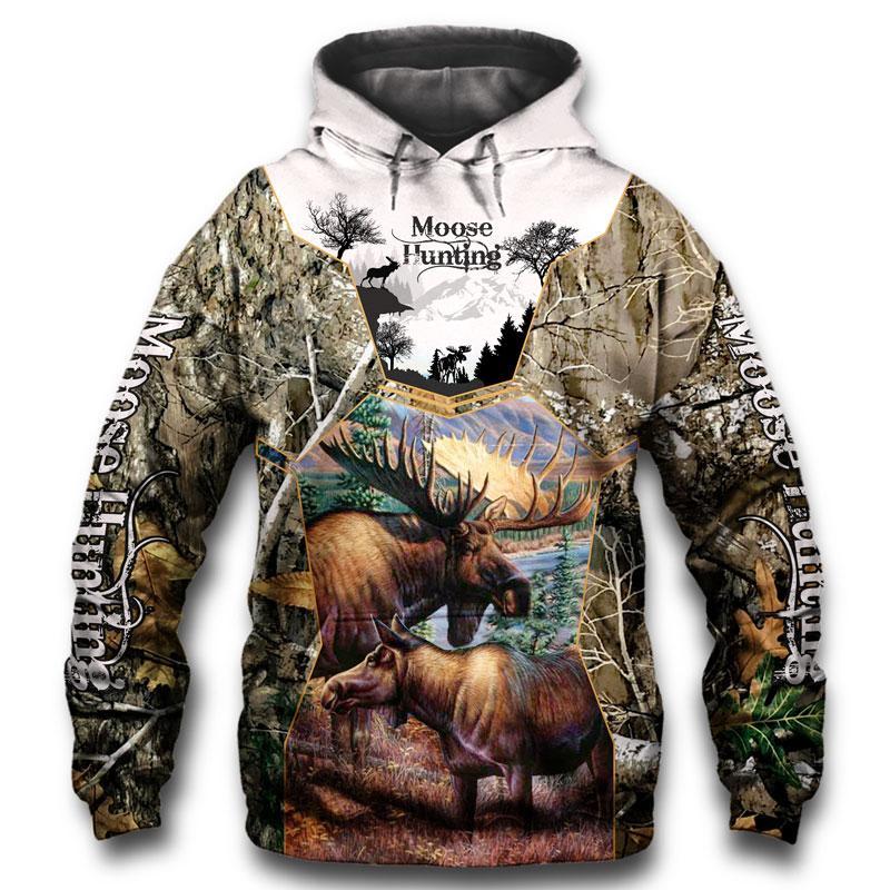 Moose Hunting 3D All Over Print | Unisex | Adult | Ht4345