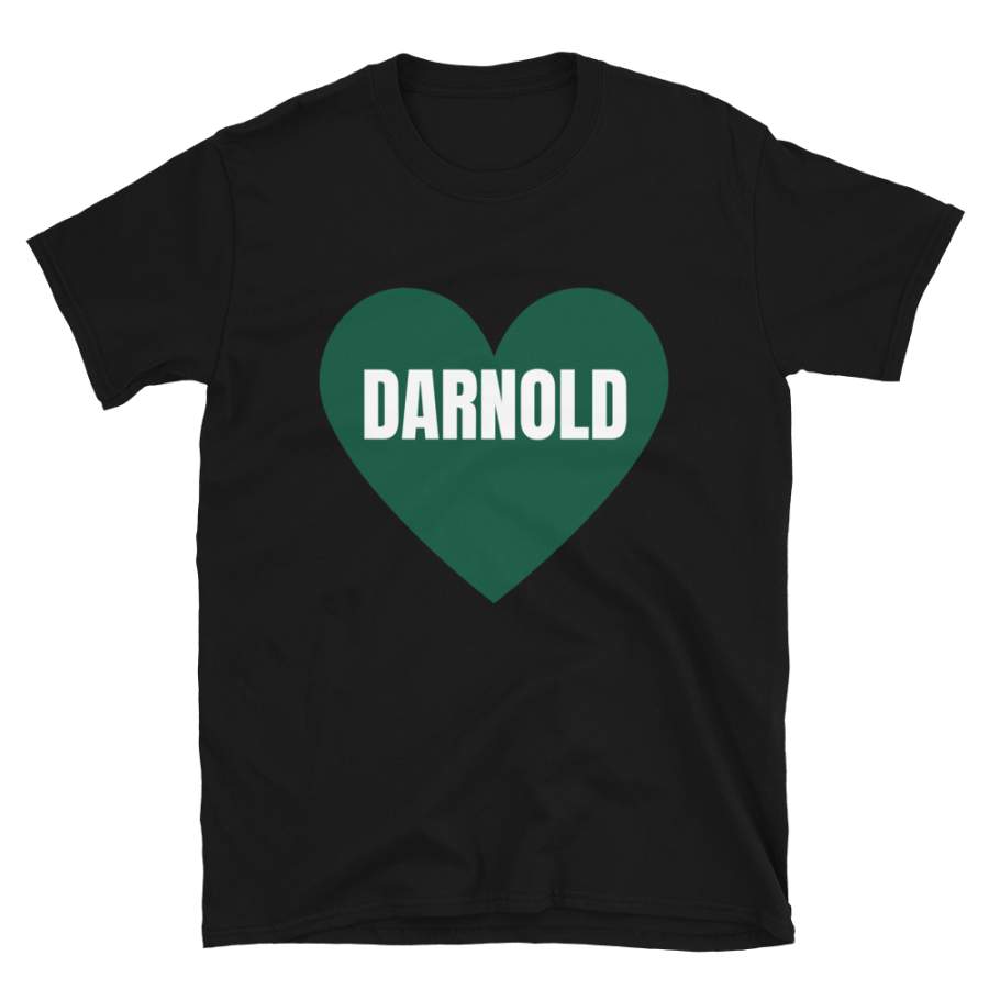 Darnold New York Football T-Shirt, Funny Unisex Love Darnold Novelty Gift Shirt