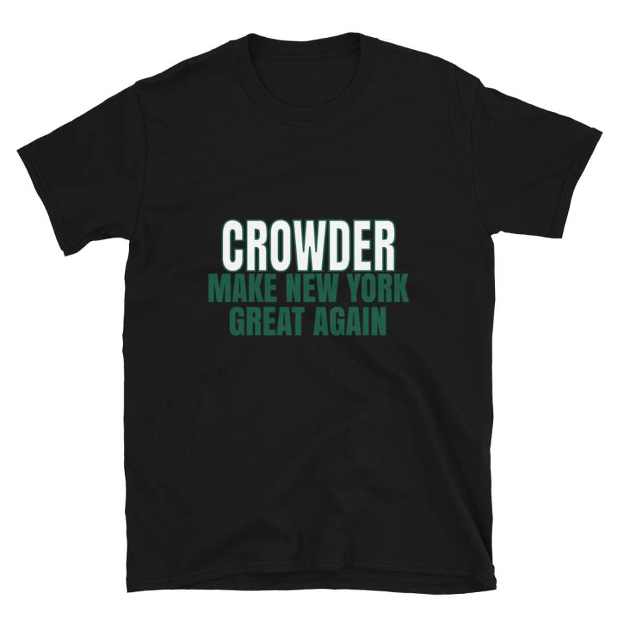 Crowder Make New York Great Again Tshirt. Funny Unisex Novelty Crowder Shirt