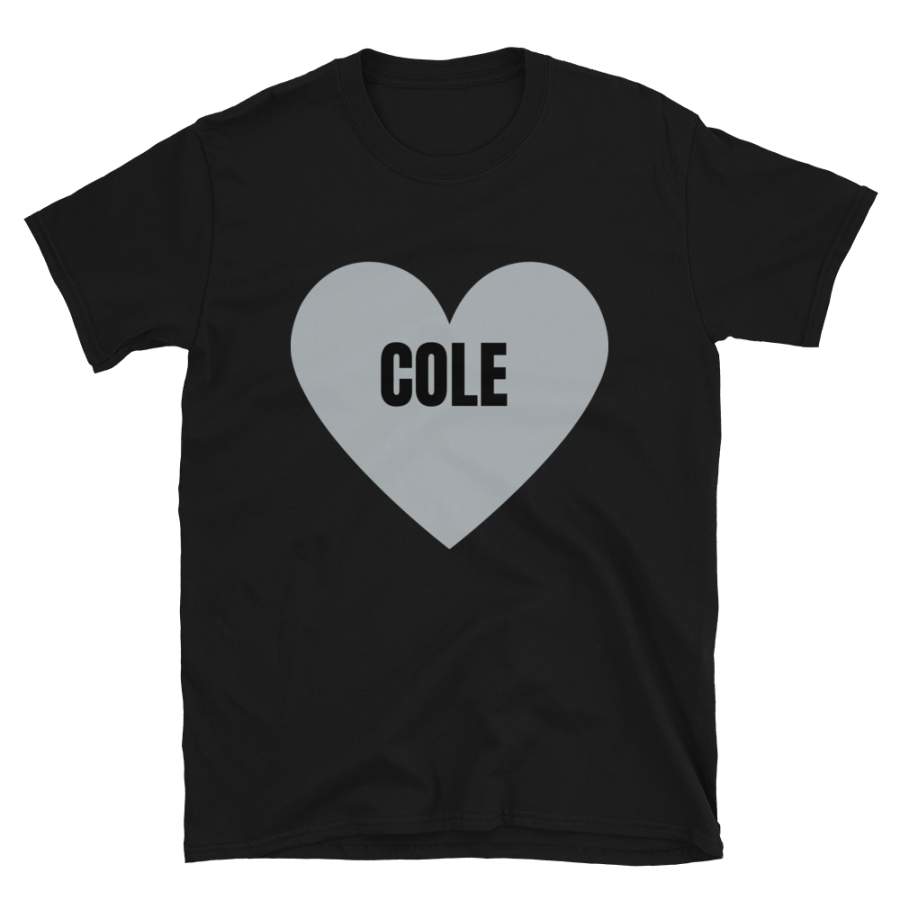 Cole Los Angeles Football T-Shirt, Funny Unisex Love Cole Novelty Gift Shirt