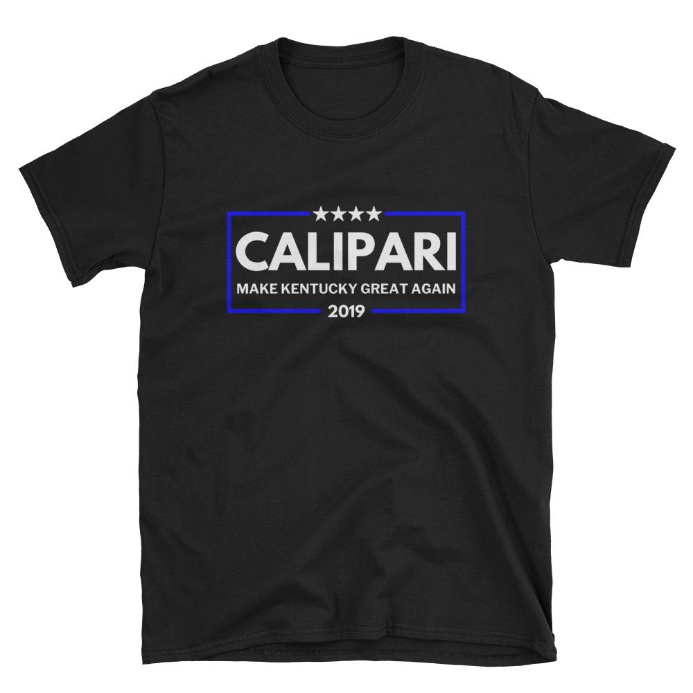 Calipari 2019 Make Kentucky Great Again Unisex T-Shirt Funny Wildcats Calipari Shirt